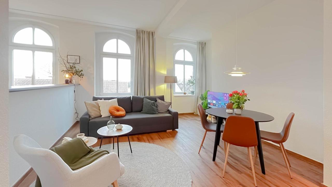 Moka Living-Sunset Apt, Nordic Design,Kueche,Wlan, Smarttv Magdeburg Ngoại thất bức ảnh