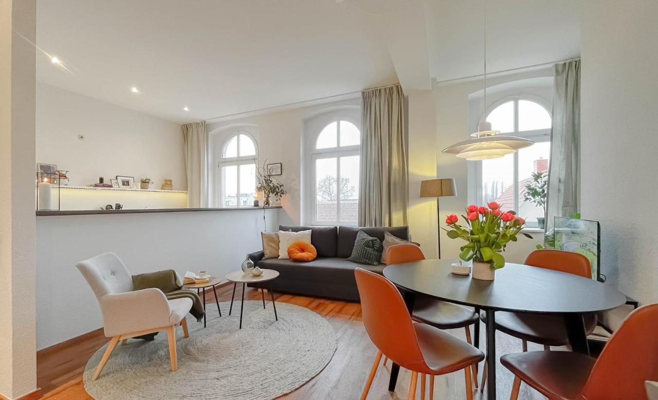 Moka Living-Sunset Apt, Nordic Design,Kueche,Wlan, Smarttv Magdeburg Ngoại thất bức ảnh