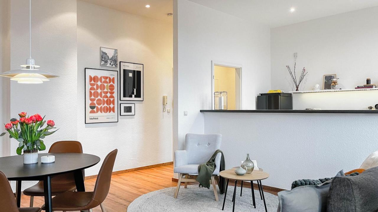 Moka Living-Sunset Apt, Nordic Design,Kueche,Wlan, Smarttv Magdeburg Ngoại thất bức ảnh